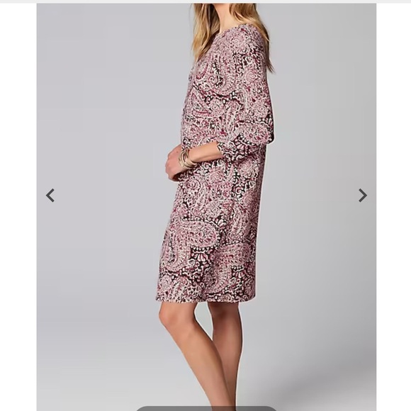 J Jill Petite Swing Dress Scoop Neck 3/4 Sleeves Wearever Women’s Plus xLP - Picture 7 of 11